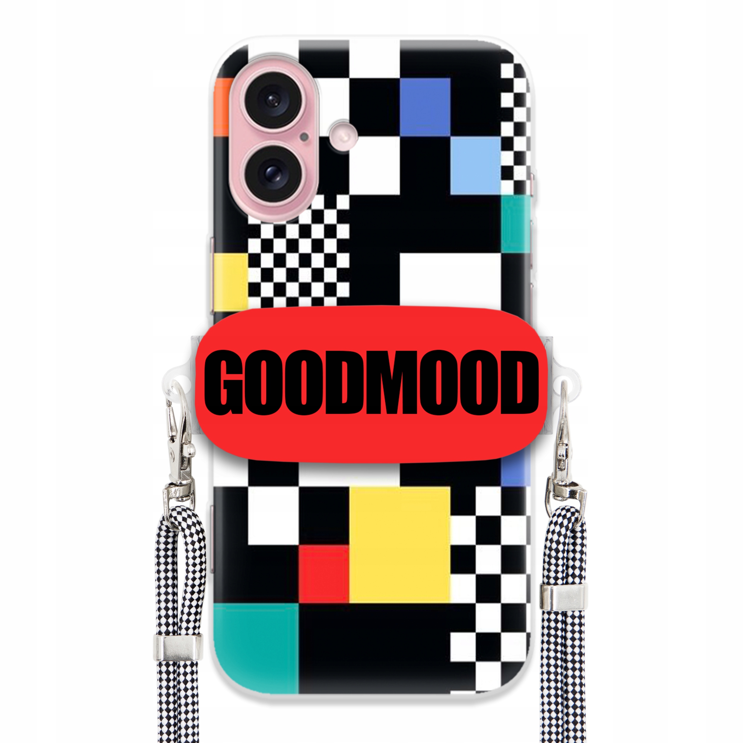Pouzdro Pro Iphone 16 Case Držák Vodítka Zebra Telefonu Pixelart Goodmood MIX Wz