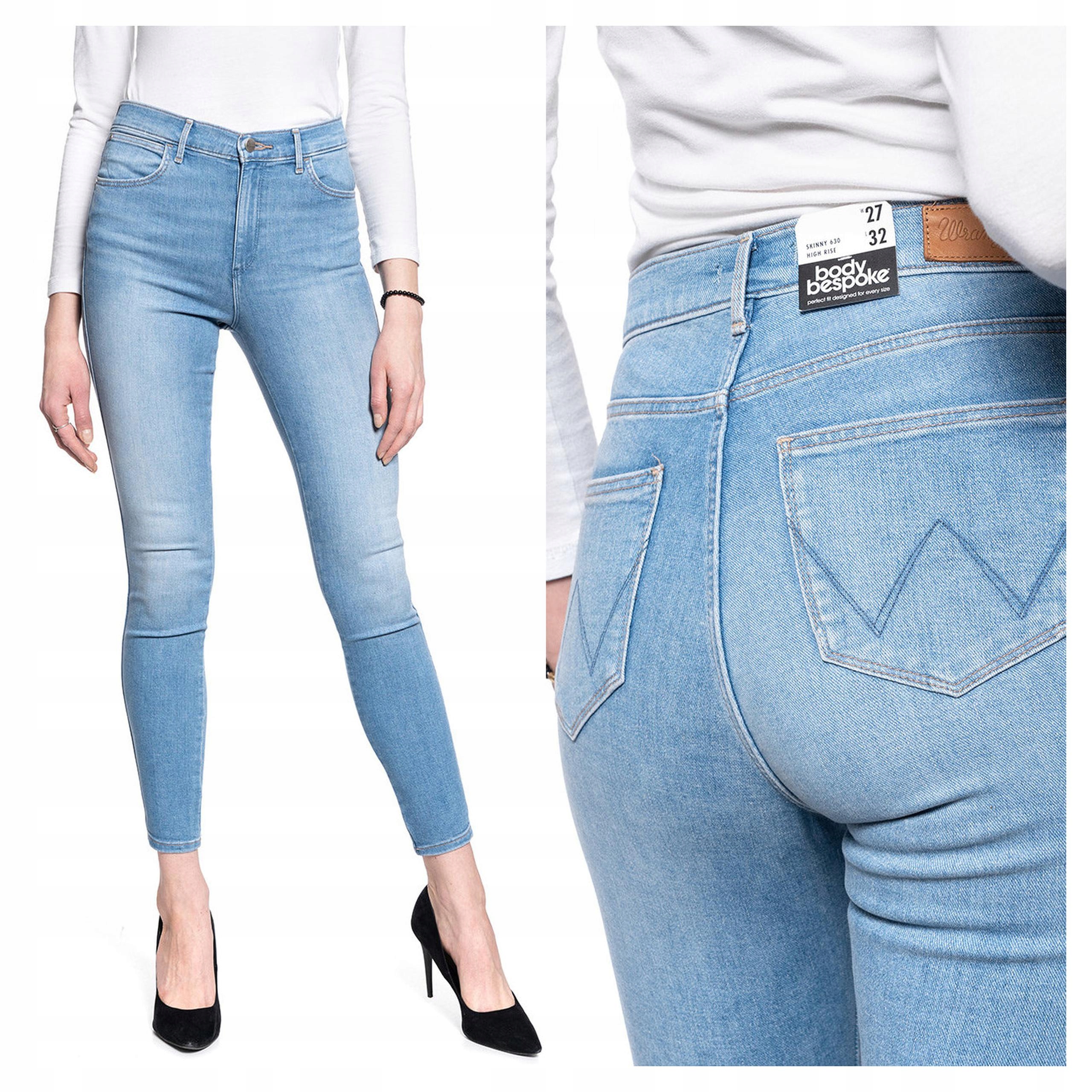 Dámské džínové kalhoty Wrangler High Rise Skinny 28/32