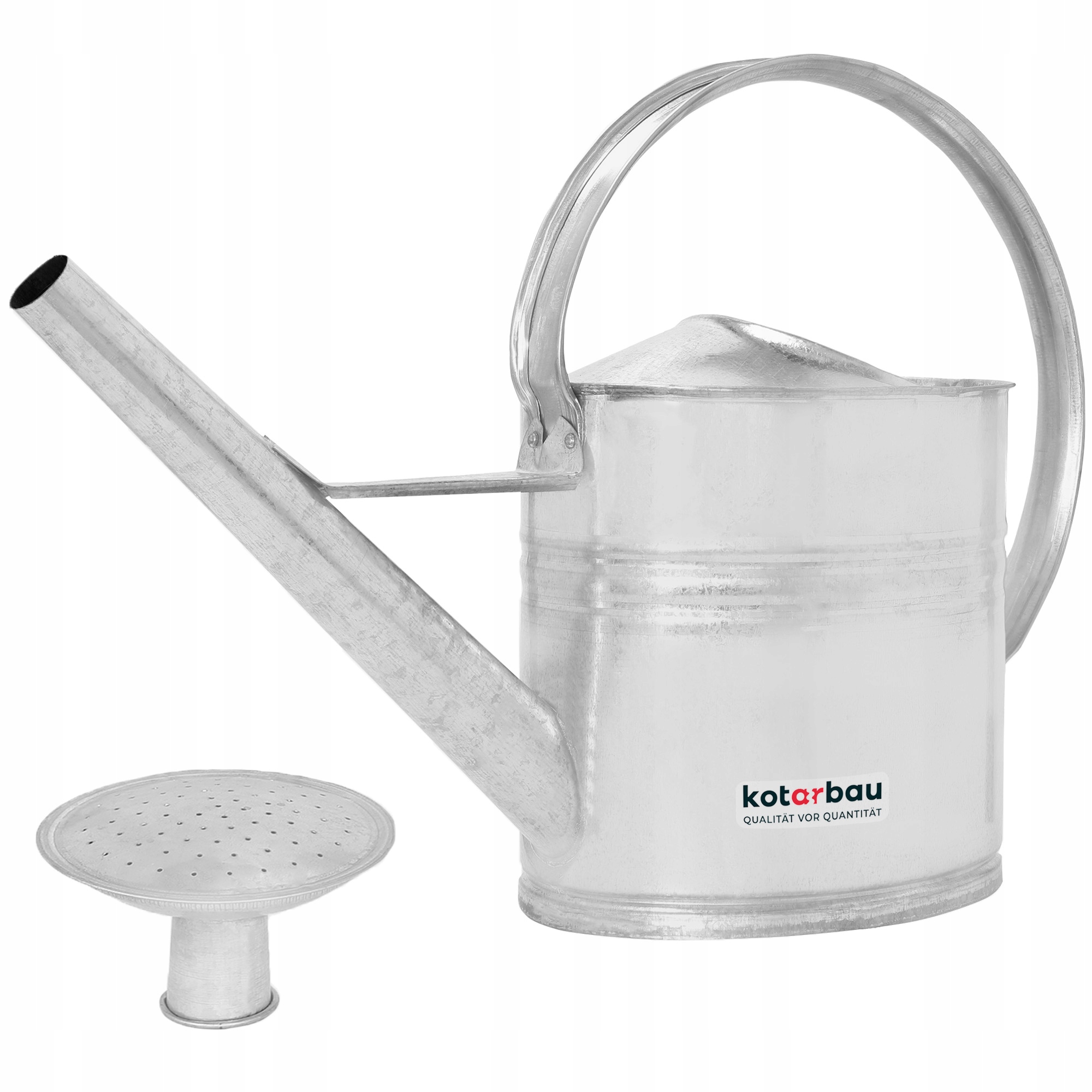 KONEWKA OGRODNICZA Z SITKIEM 10L DO PODLEWANIA OCYNK OCYNKOWANA PODLEWACZKA