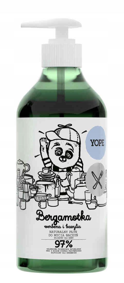 

Yope Płyn do Mycia Naczyń Bergamotka, Werbena...