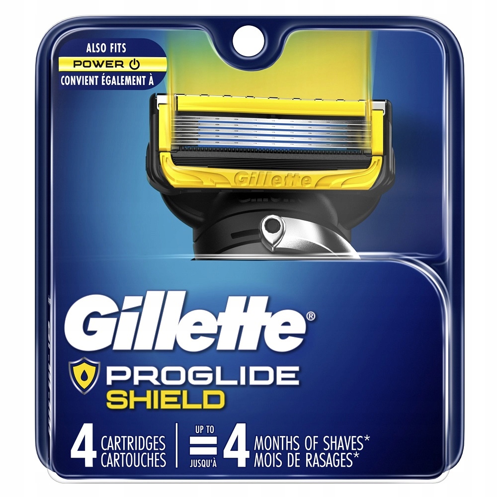 Gillette Proglide Shield 4ks čepele náplně Usa bp