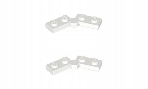 

Lego Zawias Płytka 1x4 Biały 2429c01 6416527 2szt
