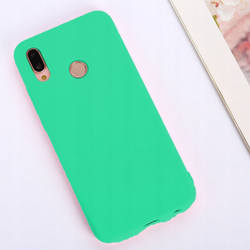 

Huawei P20 Lite Etui Silikonowe Case szkło 9H