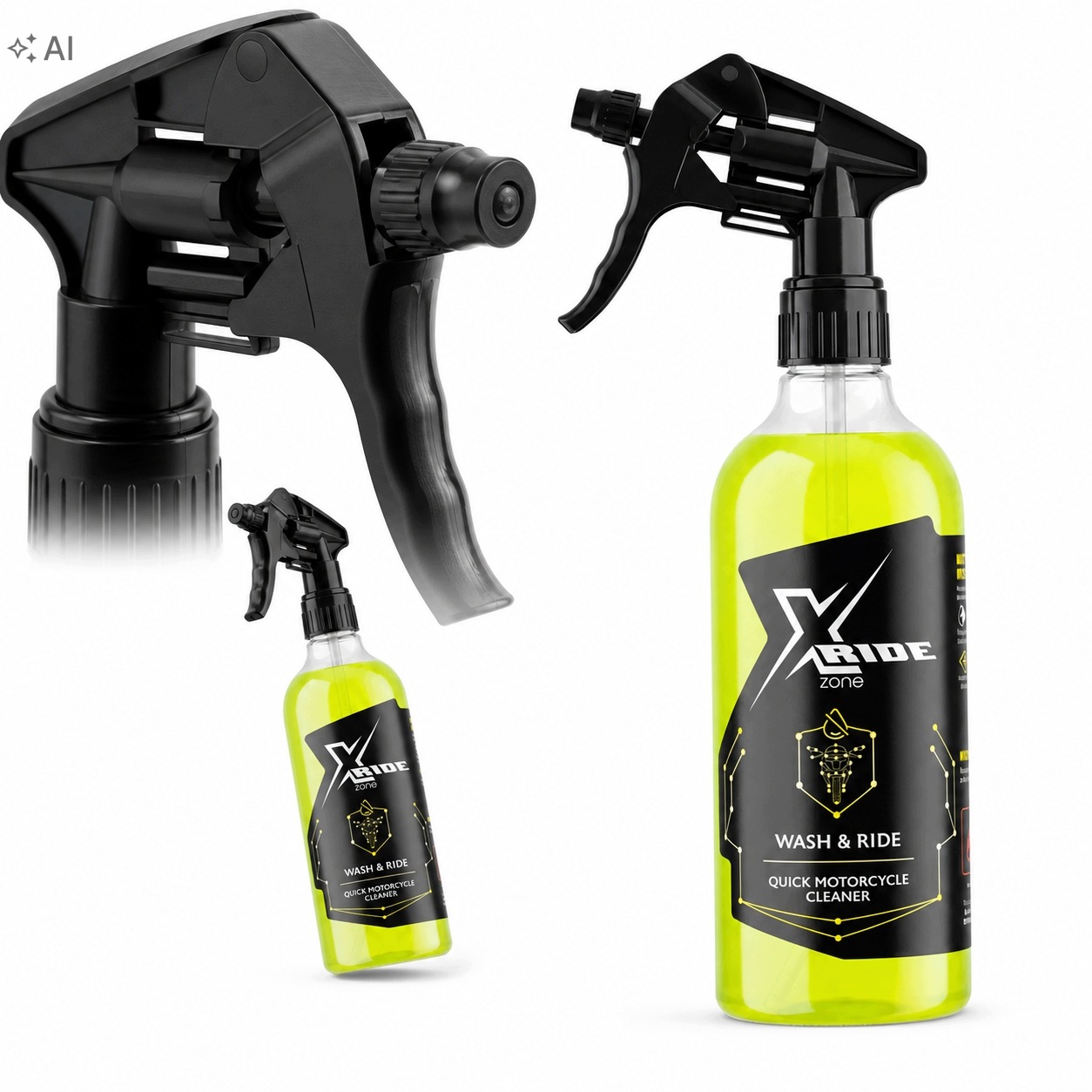 Środek Do Mycia I Czyszczenia Roweru Bez Wody Xzone Wash&ride 500 ML