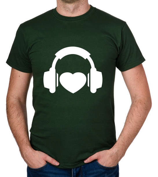 

koszulka I Love Music prezent
