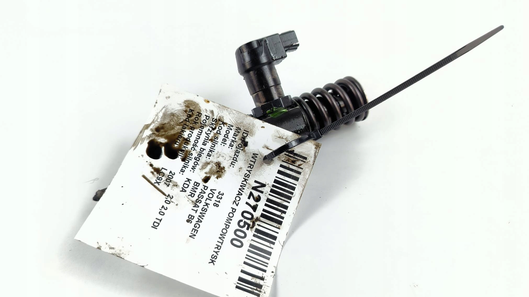injector nozzle 2.0 TDI VOLKSWAGEN PASSAT B6