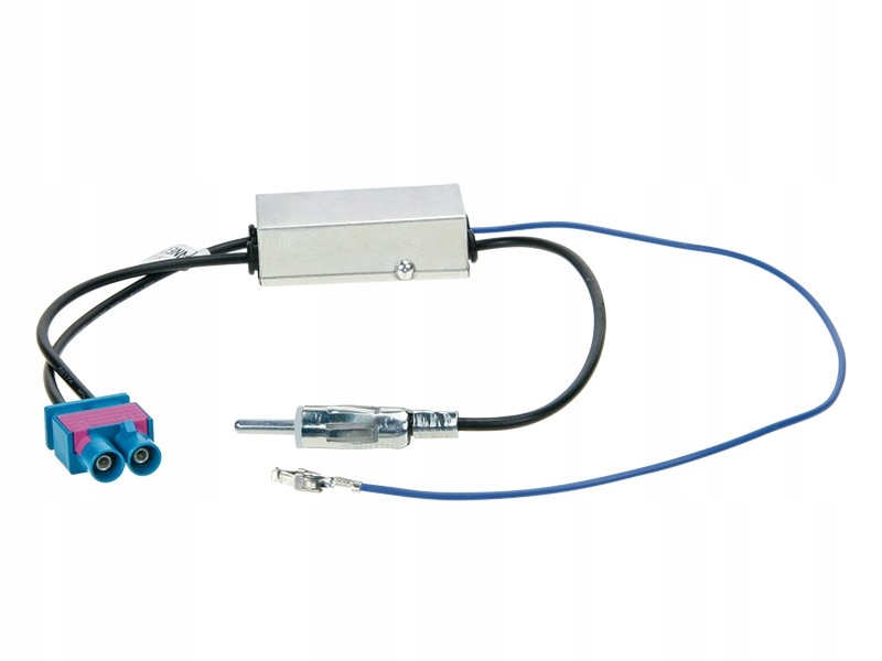 Separator Antenowy Diversity DIN-2xFAKRA Do Radia 2DIN Nawigacji Android