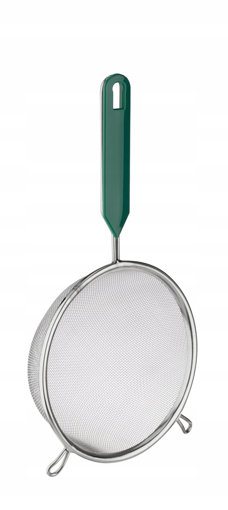 

Sitko nierdzewne z rączką 18 cm Practico zielony
