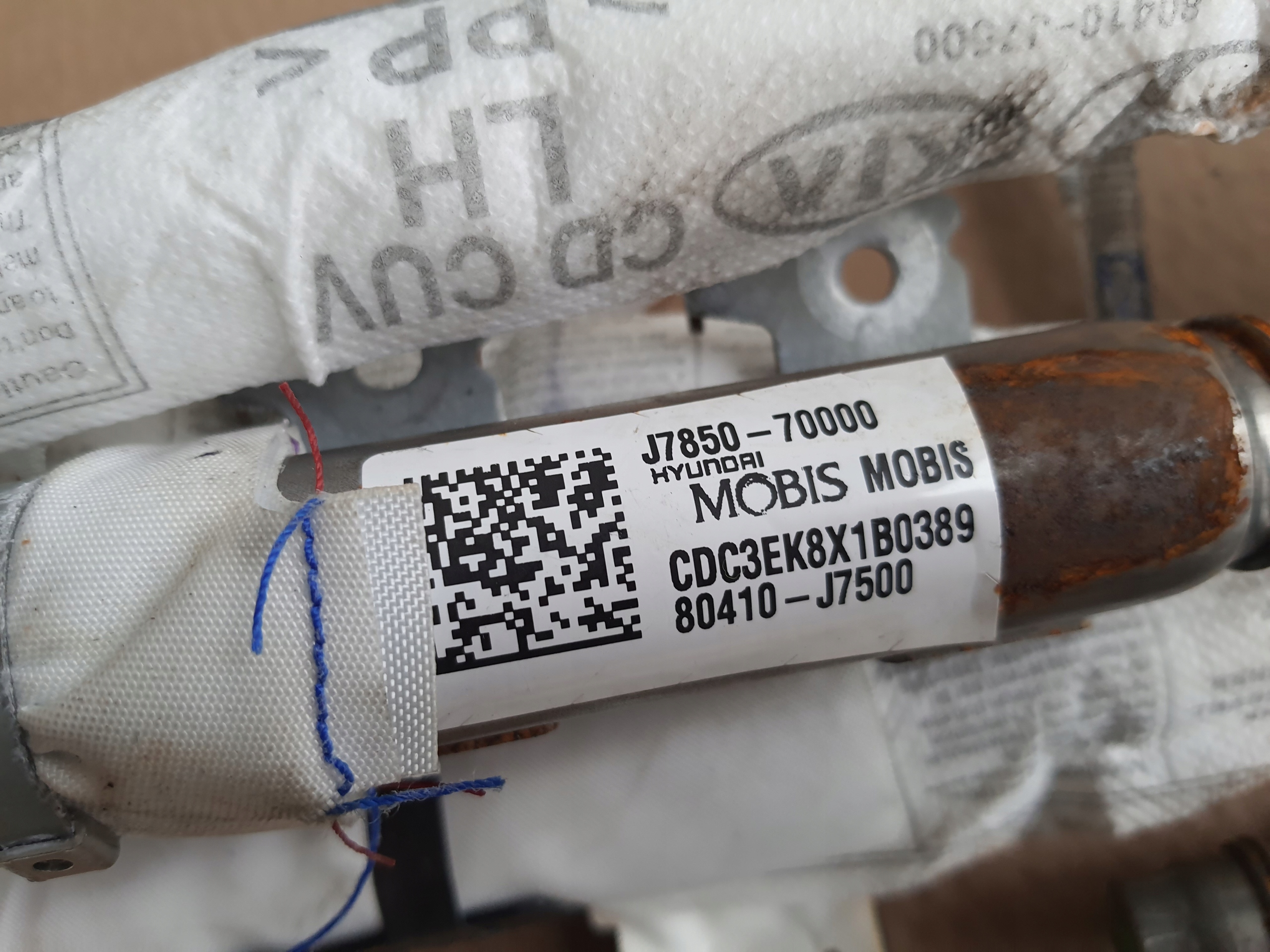 KIA XCEED 19-> AIRBAG Dachvorhang Airbag links