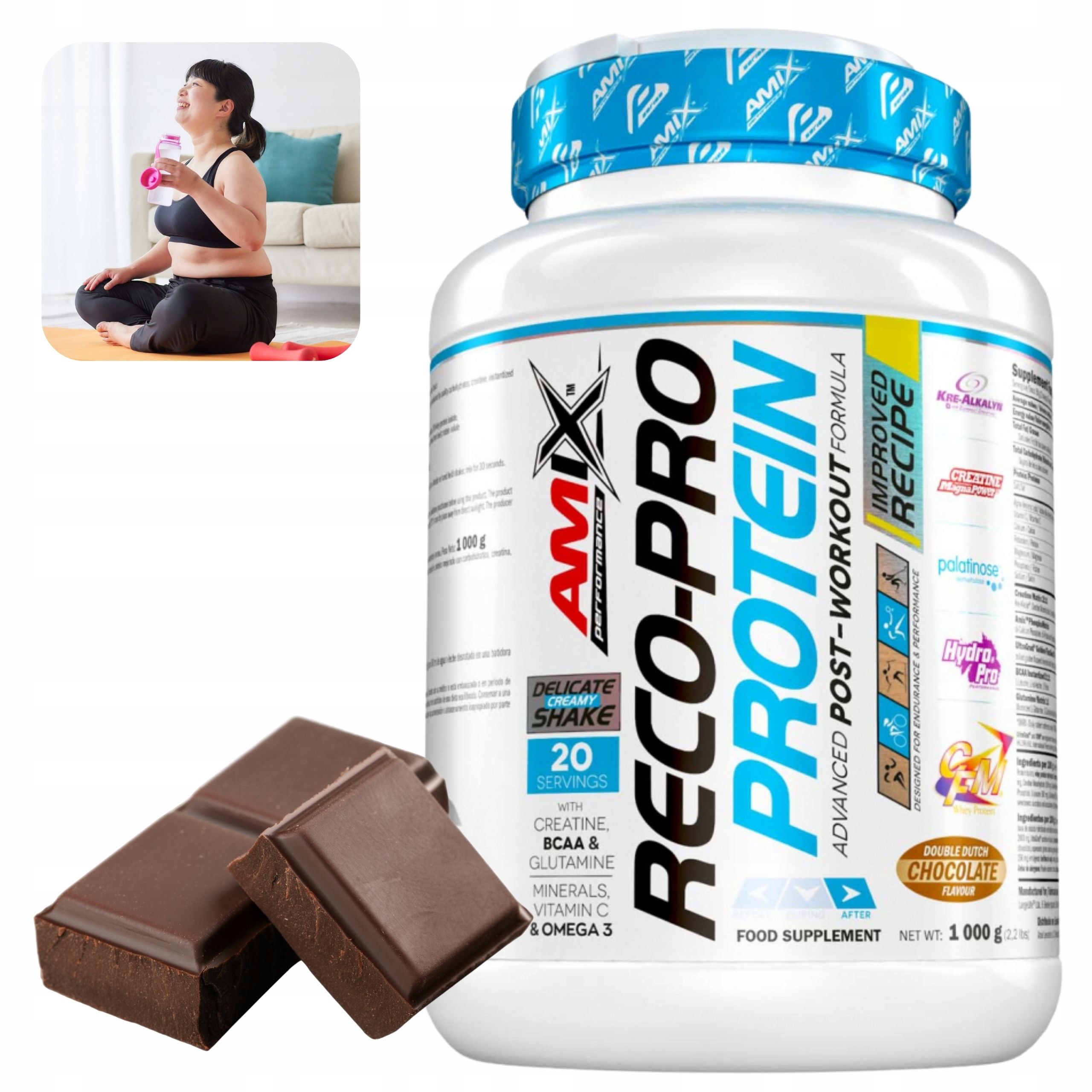 Doplněk Na Regeneraci Elektrolyty Sacharidy Bílkoviny Wpc Wpi Wph 1000g