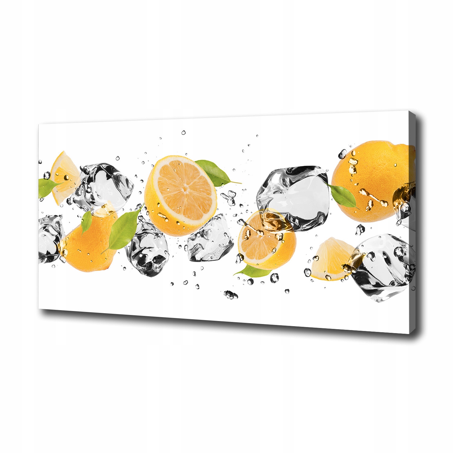 

Foto obraz na płótnie Cytryna i woda 100x50 cm