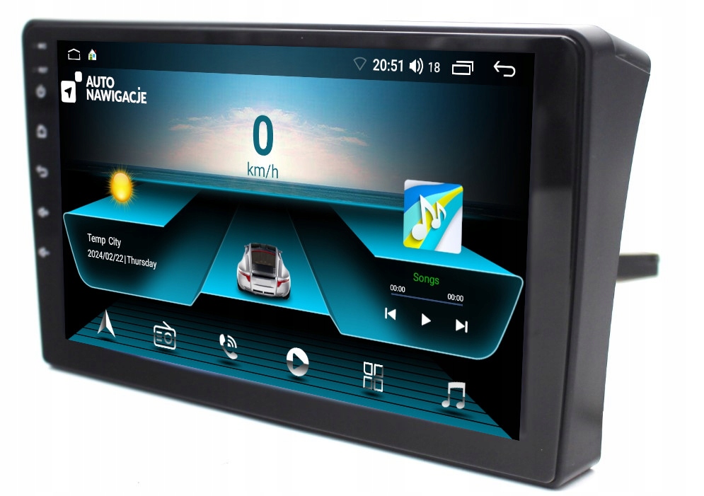 RADIO NAWIGACJA GPS CITROEN C5 2008-2017 ANDROID Rodzaj akcesoryjny