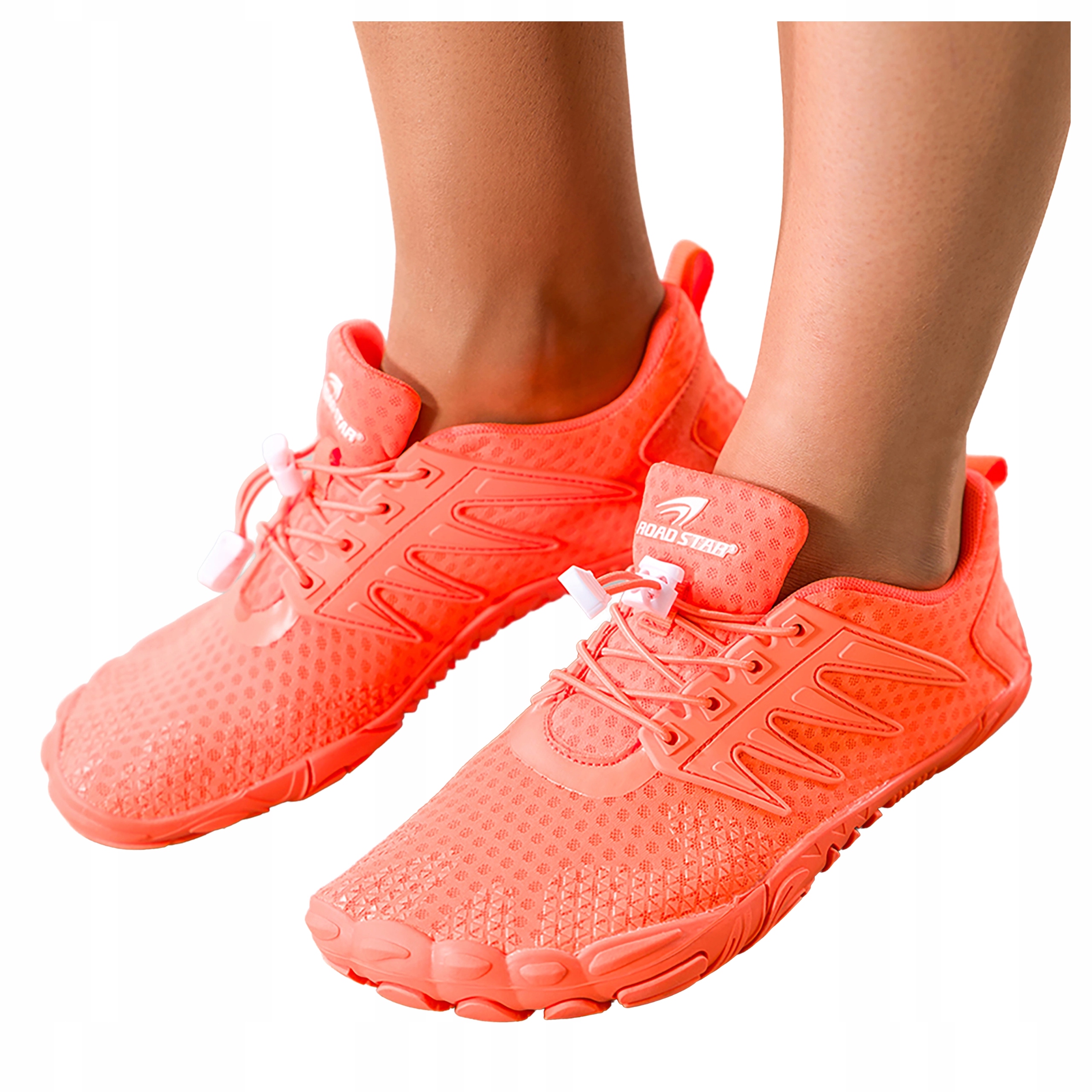 Oranžové Sportovní Boty Dámské Pohodlné Šněrovací Módní Barefoot velikost 38