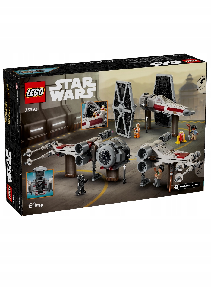 Lego Star Wars Hybrid Tie Fightera a X-Winga 75393