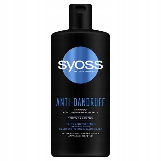 

Anti-Dandruff Shampoo przeciwłupieżowy szampon do