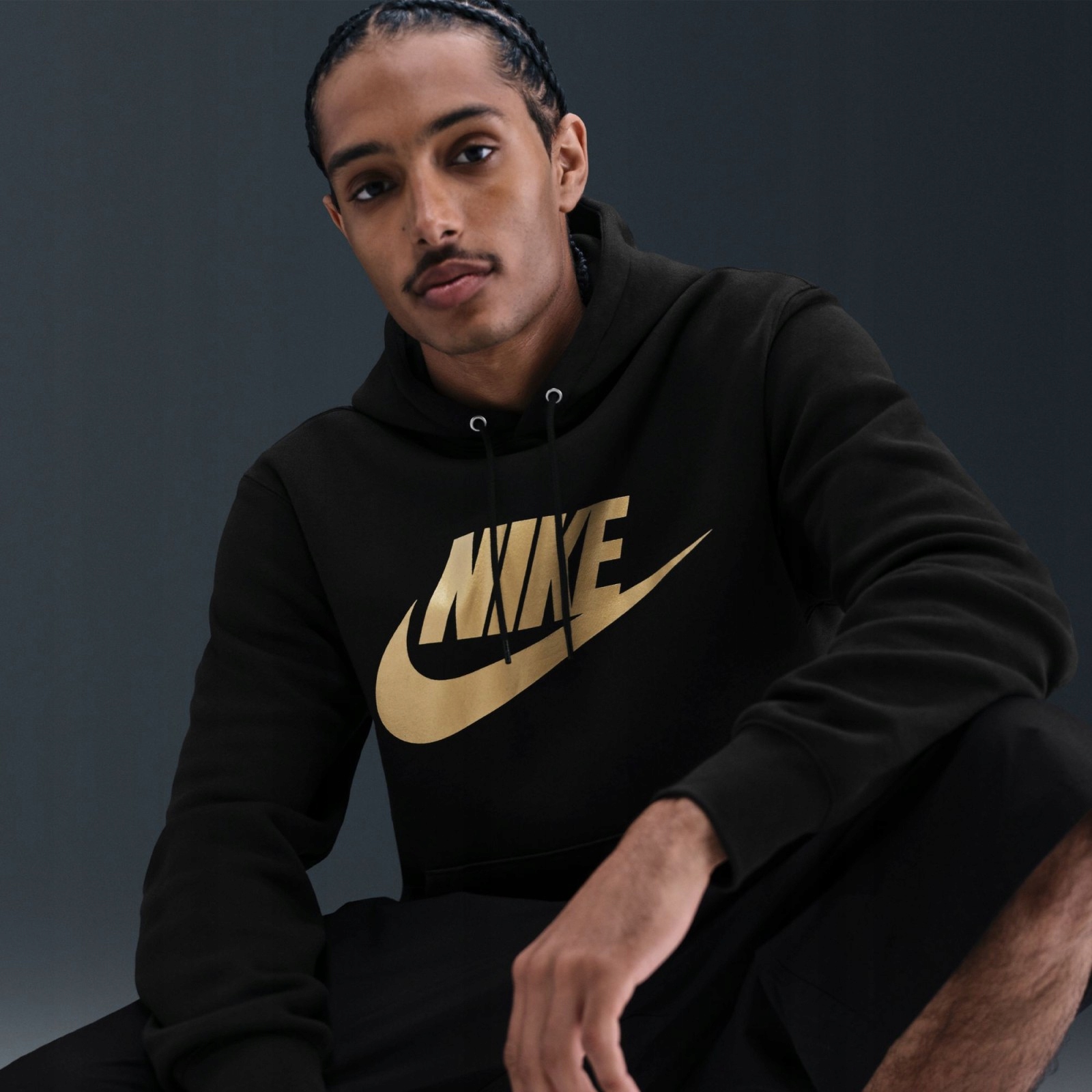 Pánská mikina Nike M Club Pullover Fleece Hoodie