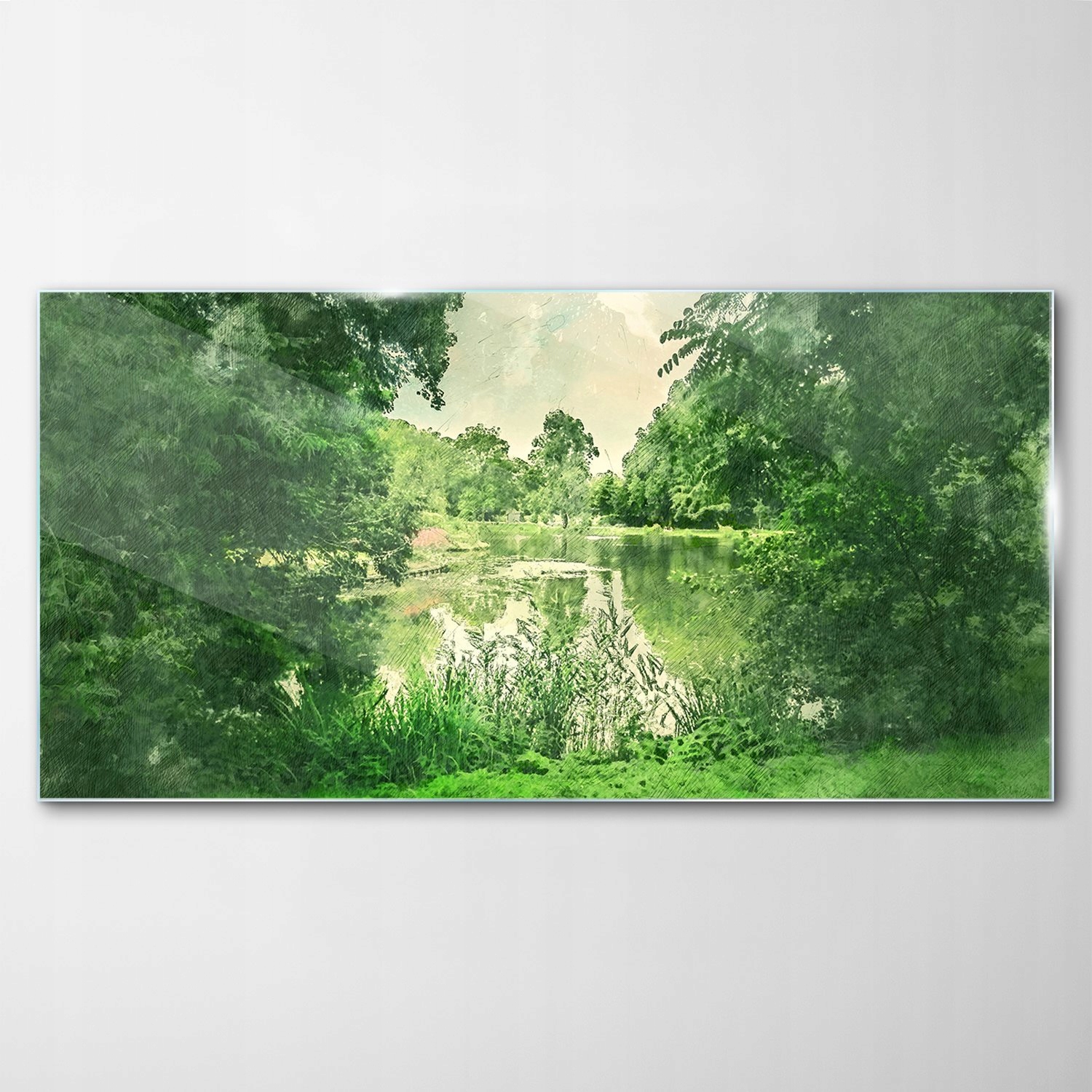 

Hartowany Obraz Szklany Amsterdam Akwarele 100x50