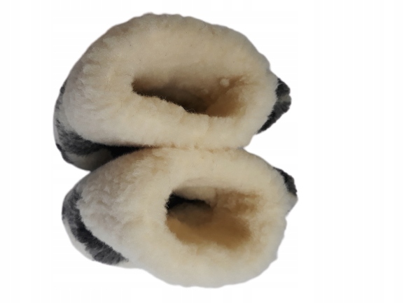 BAMBOSZE CIEPŁE WEŁNA RUNO OWCZE GÓRALSKIE*45*PL Długość wkładki 29 cm