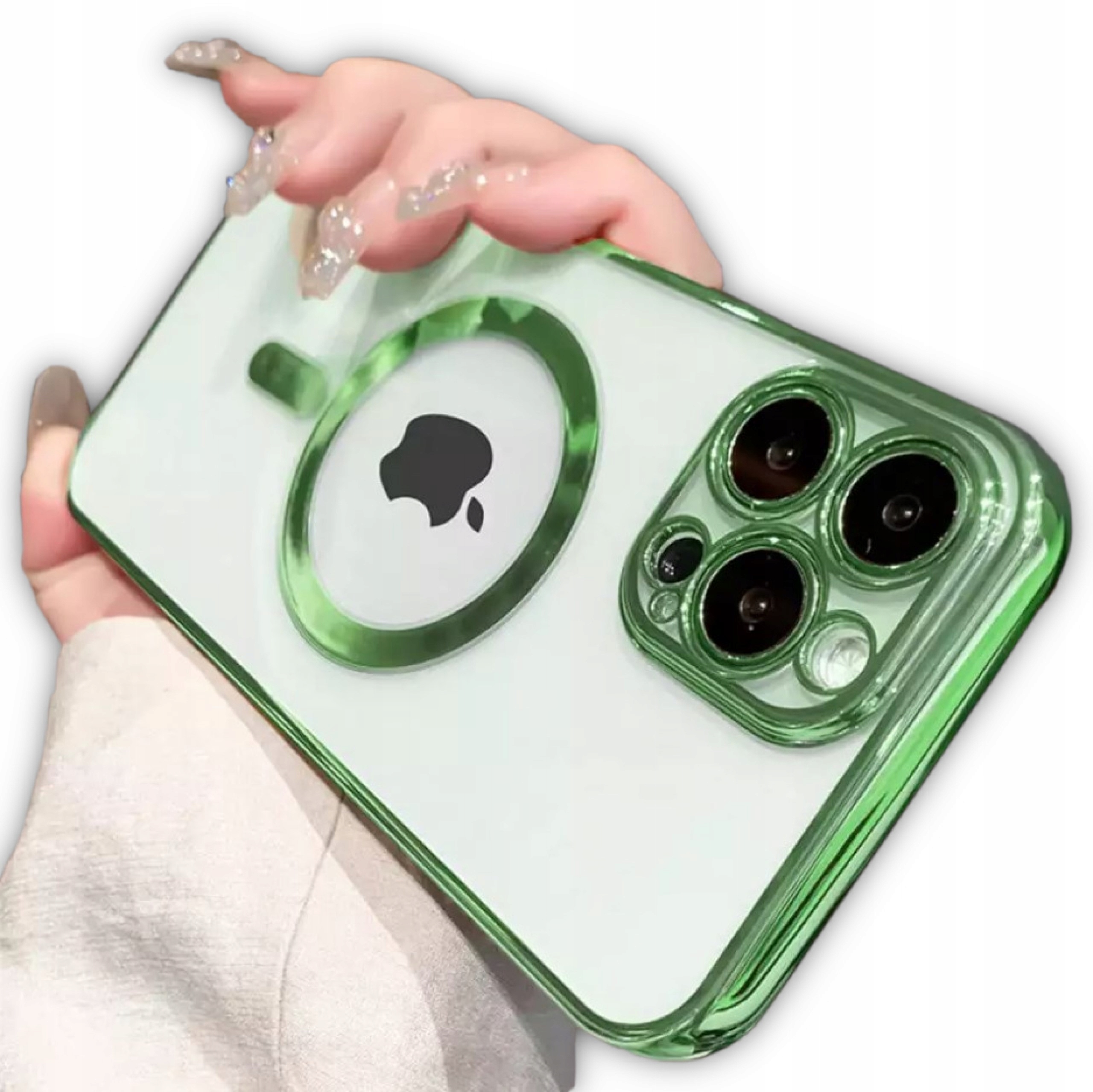 

Etui Case Obudowa Do Iphone 12 Pro Zielony Magsafe