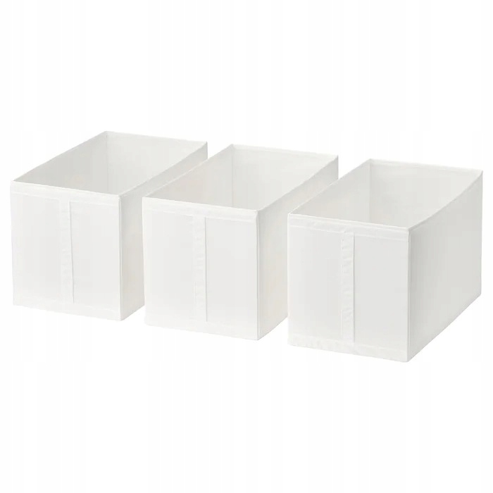 

Komplet Pojemników Zestaw Pudełek Duże Ikea 3 Szt.