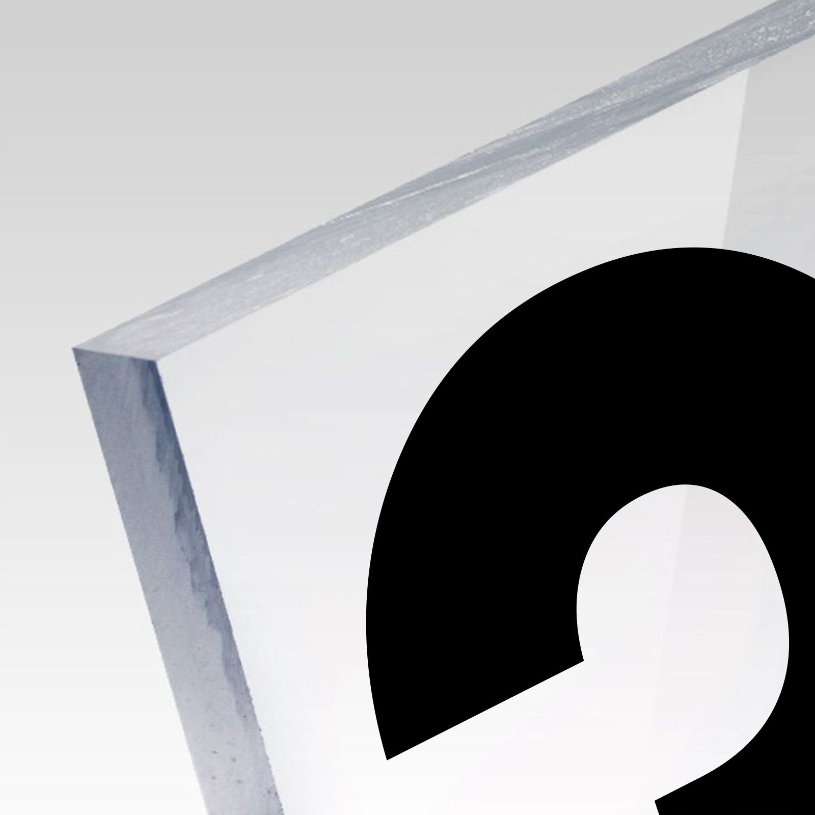 TABLICZKA ADRESOWA numer na dom 30x20 cm PLEXI GLASS Wysokość produktu 20 cm