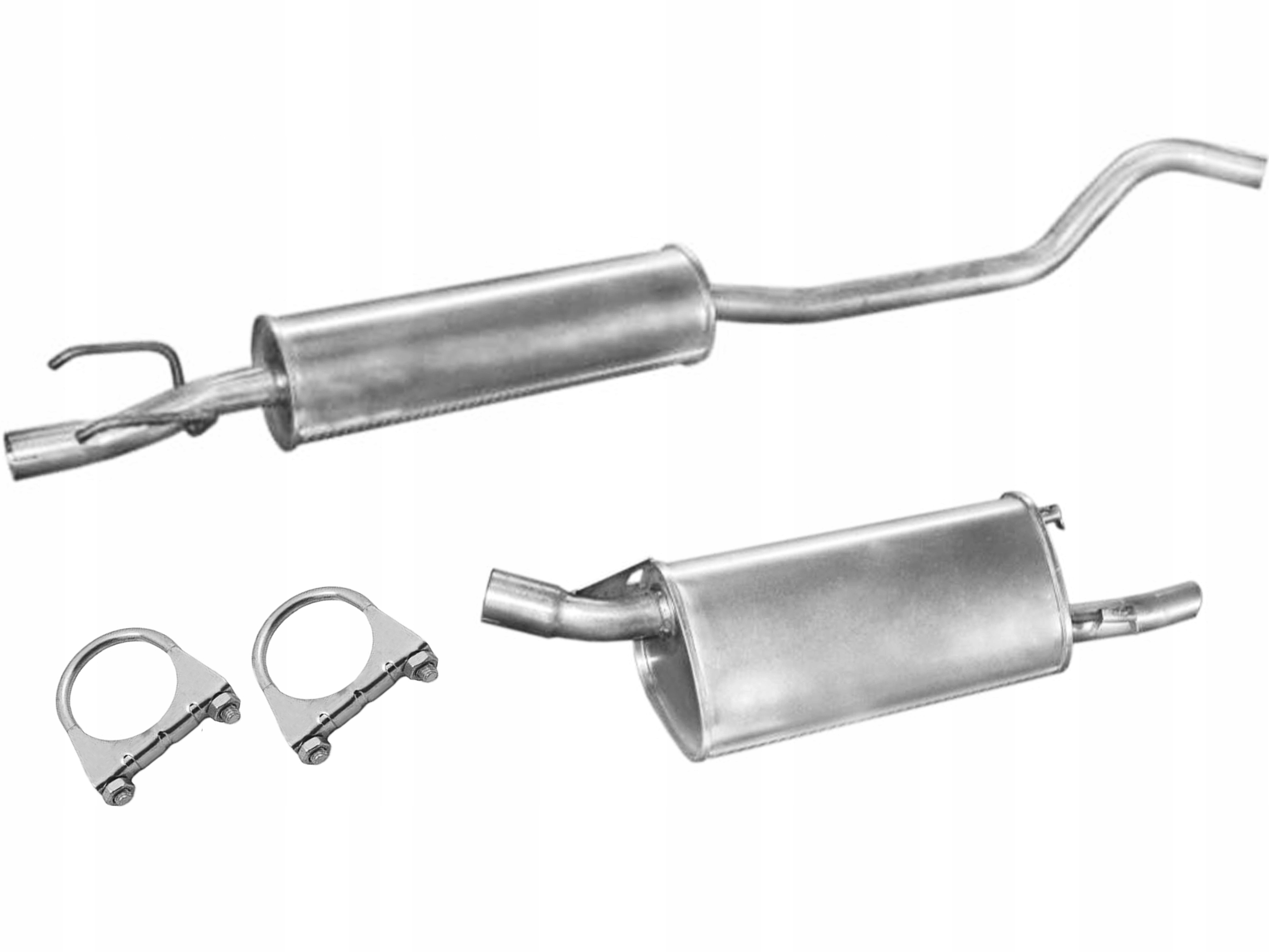 OPEL CORSA B 1.2 1.4 1.5 D 1.7 D ГЛУШИТЕЛИ + ХОМУТЫ '