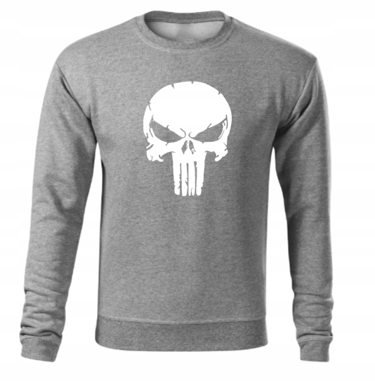 

Męska Bluza Bez Kaptura Punisher Roz.l