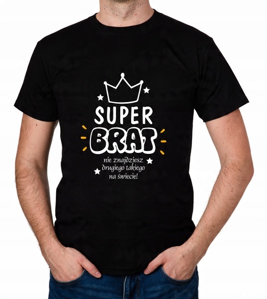 

koszulka Dla Brata Super Brat Pomysł prezent