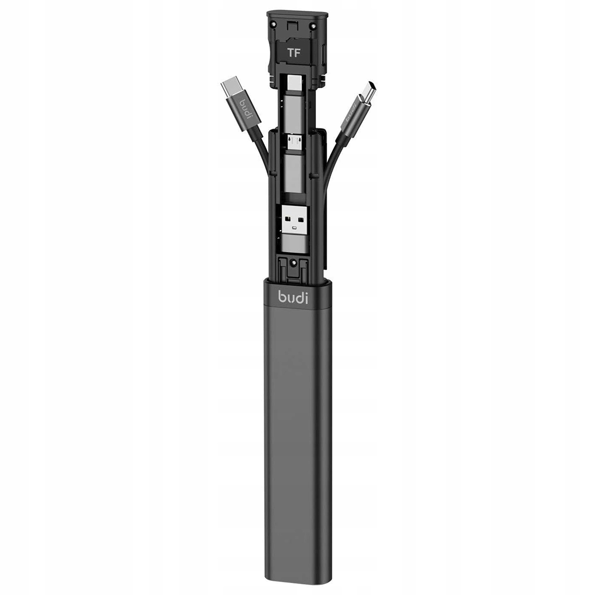 BUDI ZESTAW ADAPTERÓW TYP C/LIGHTNING/MICRO USB Złącza USB typ C - USB typ C