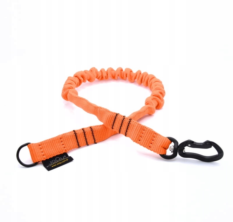 Levně Tlumič vodítek Joqu 64 cm Oranžový pro malé psy do 13 kg