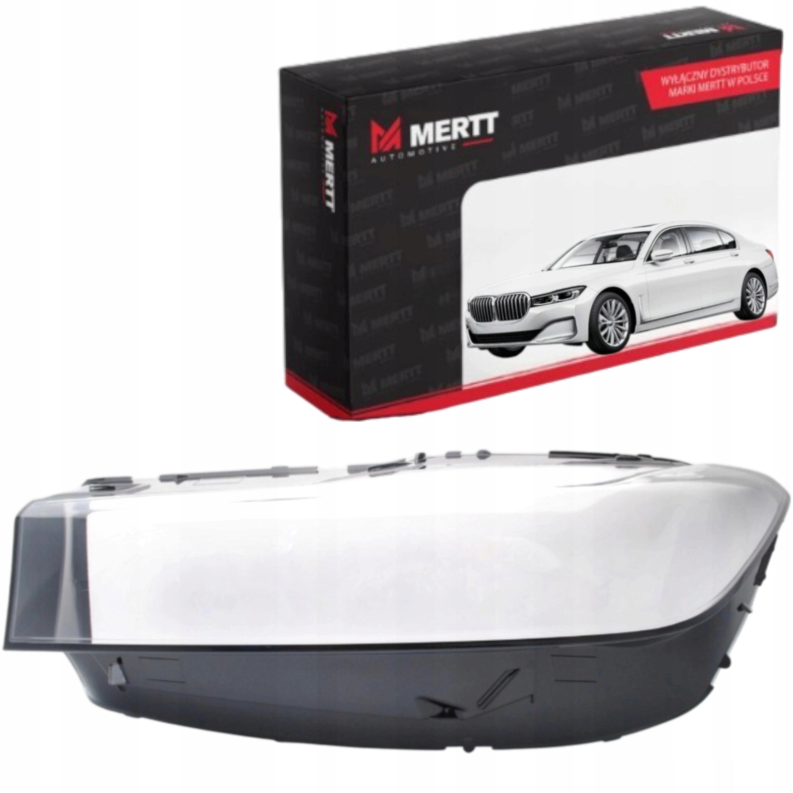 Levé sklo světlometu předního světla Bmw 7 G11 Lift 2019+