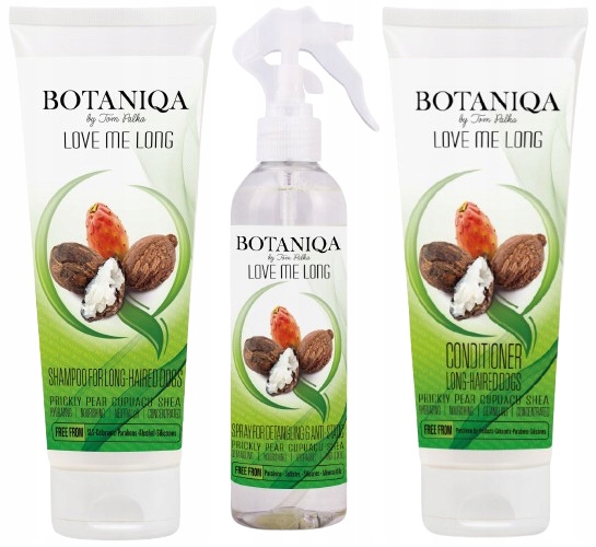 Botaniqa Love Me Long Zestaw Dla Psa Z Długą Sierścią By Tom Palka 3x250ml
