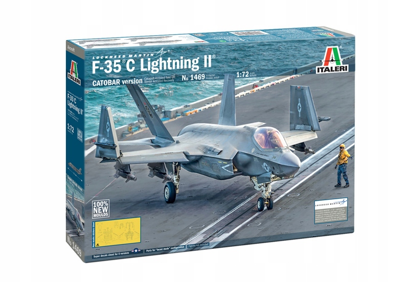 Italeri 1469 1/72 F-35C Lightning II "verze Catobar"