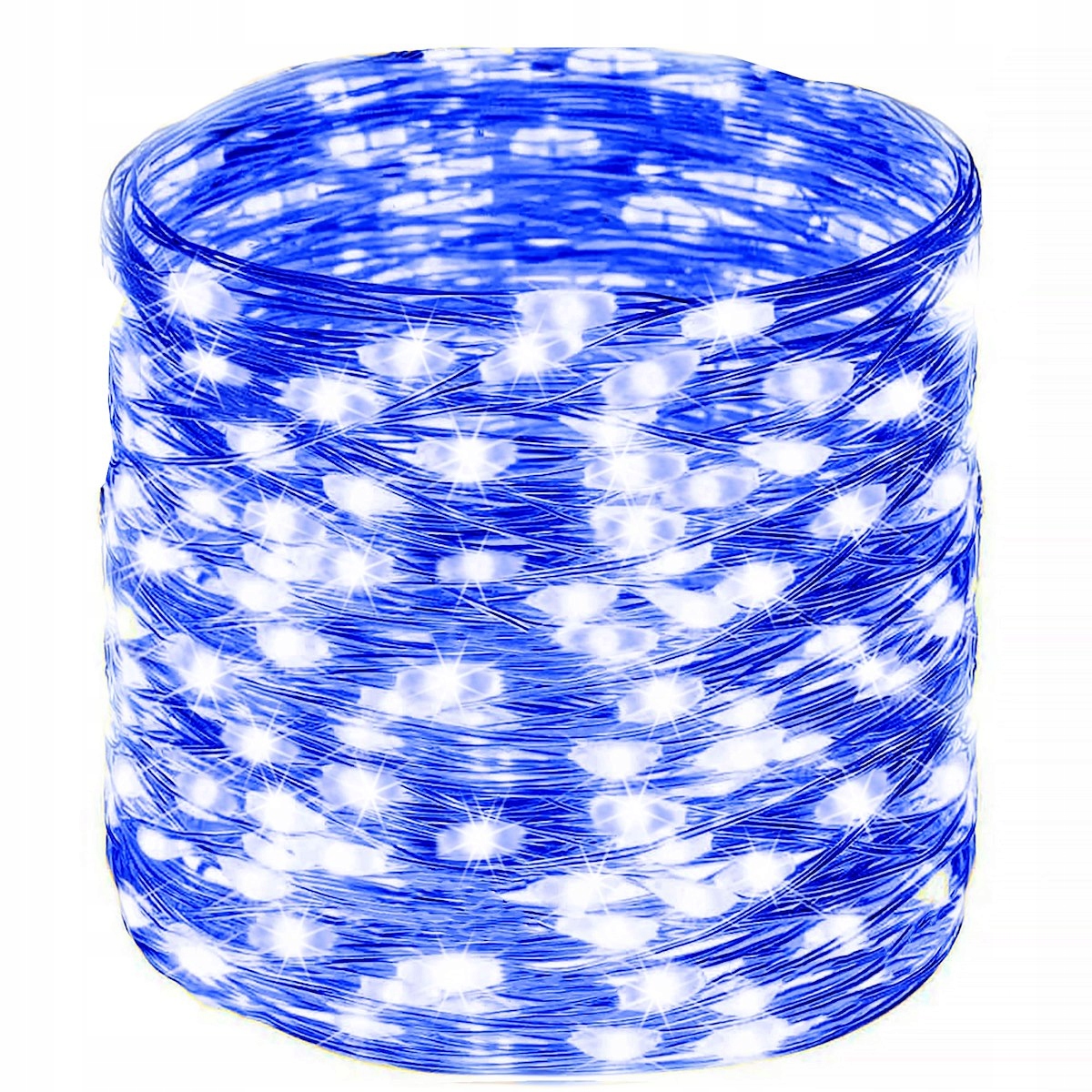 

Lampki Druciki Na Prąd 200LED Niebieskie 20m Tryby