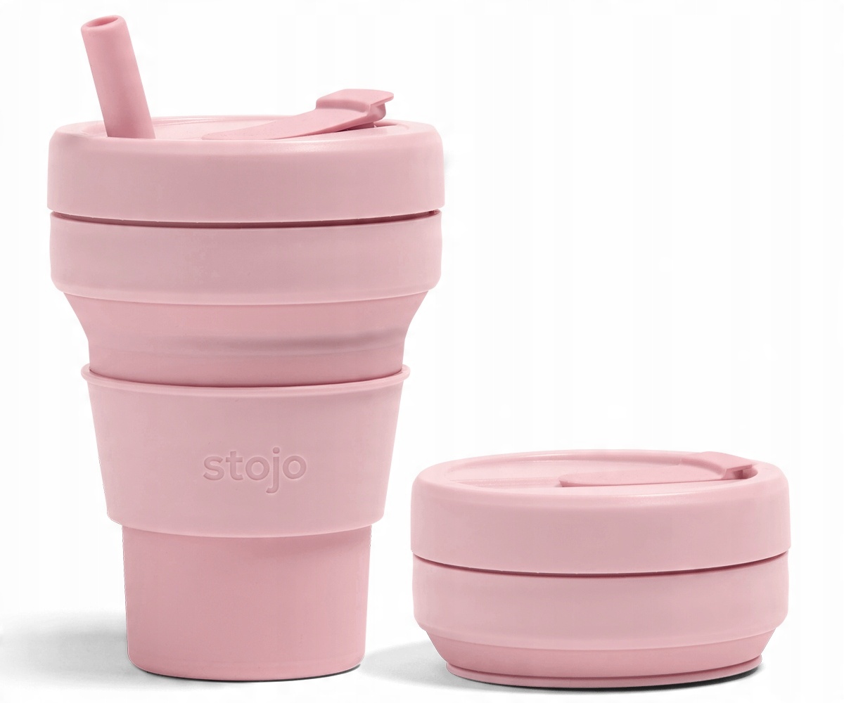 

Kubek składany Stojo Junior 237ml wielorazowy róż