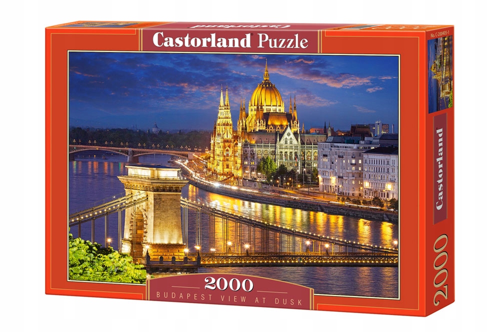 

Puzzle Castorland 2000 szt.Budapest view at dusk