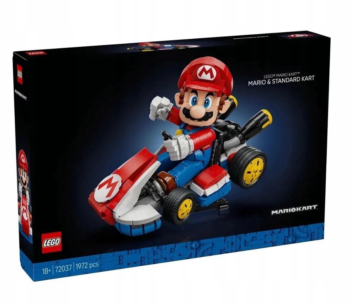 Lego Stavebnice Mario 72037 Mario Kart Mario a Standard Kart