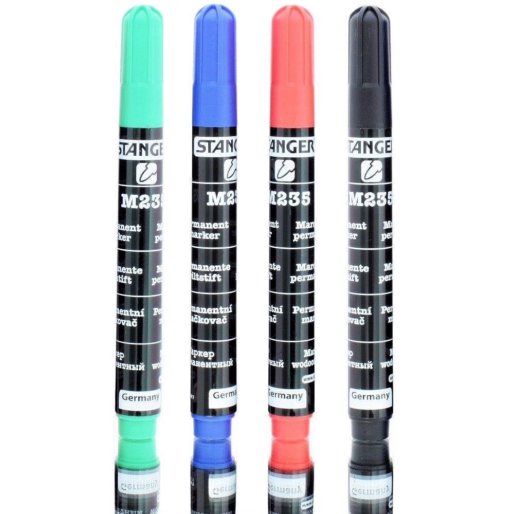 

Markery Wodoodporne Marker Permanentny Pisak 4 Szt