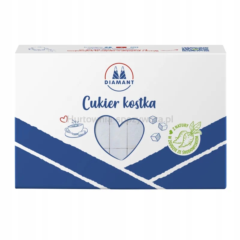 Levně Cukr bílý Diamant, v kostkách, 1 kg