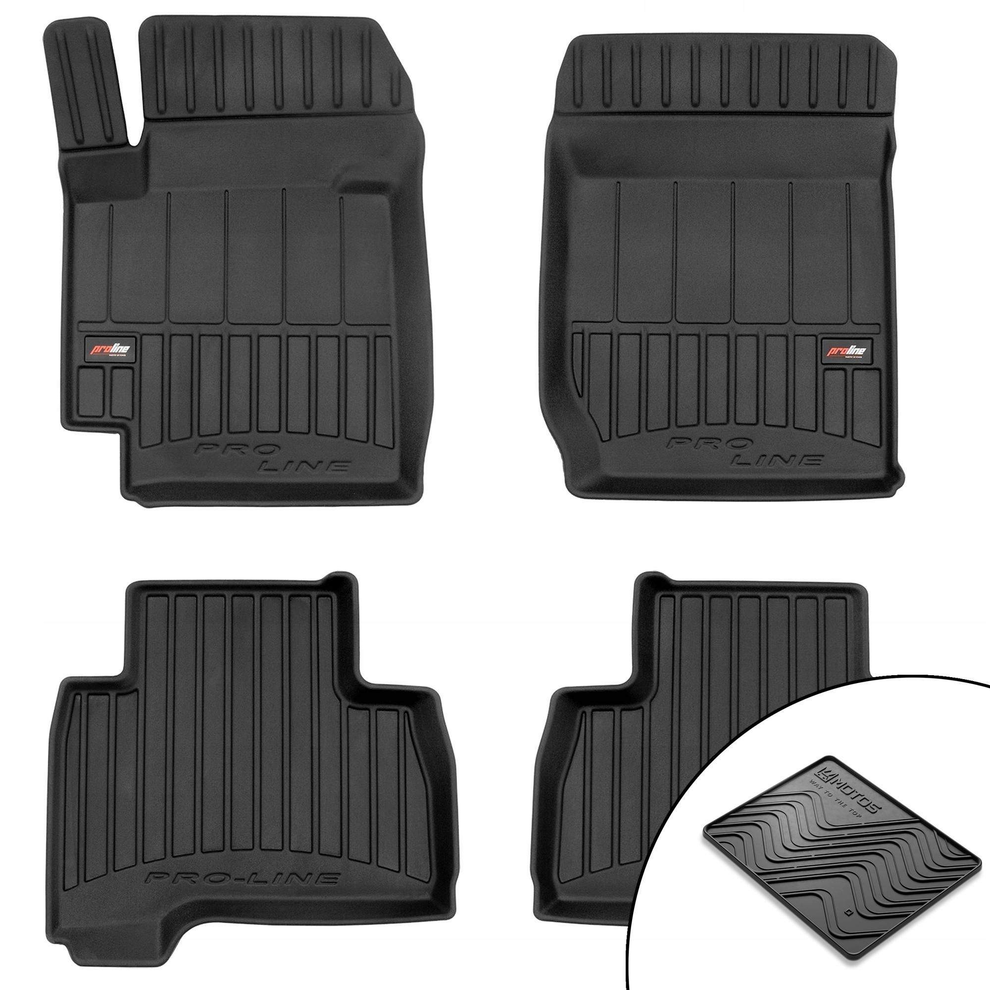 3D gumové koberce Suzuki Grand Vitara II 2005-2014 rohož bonus