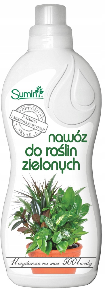 

Sumin Nawóz Do Roślin Zielonych Płynny 1l
