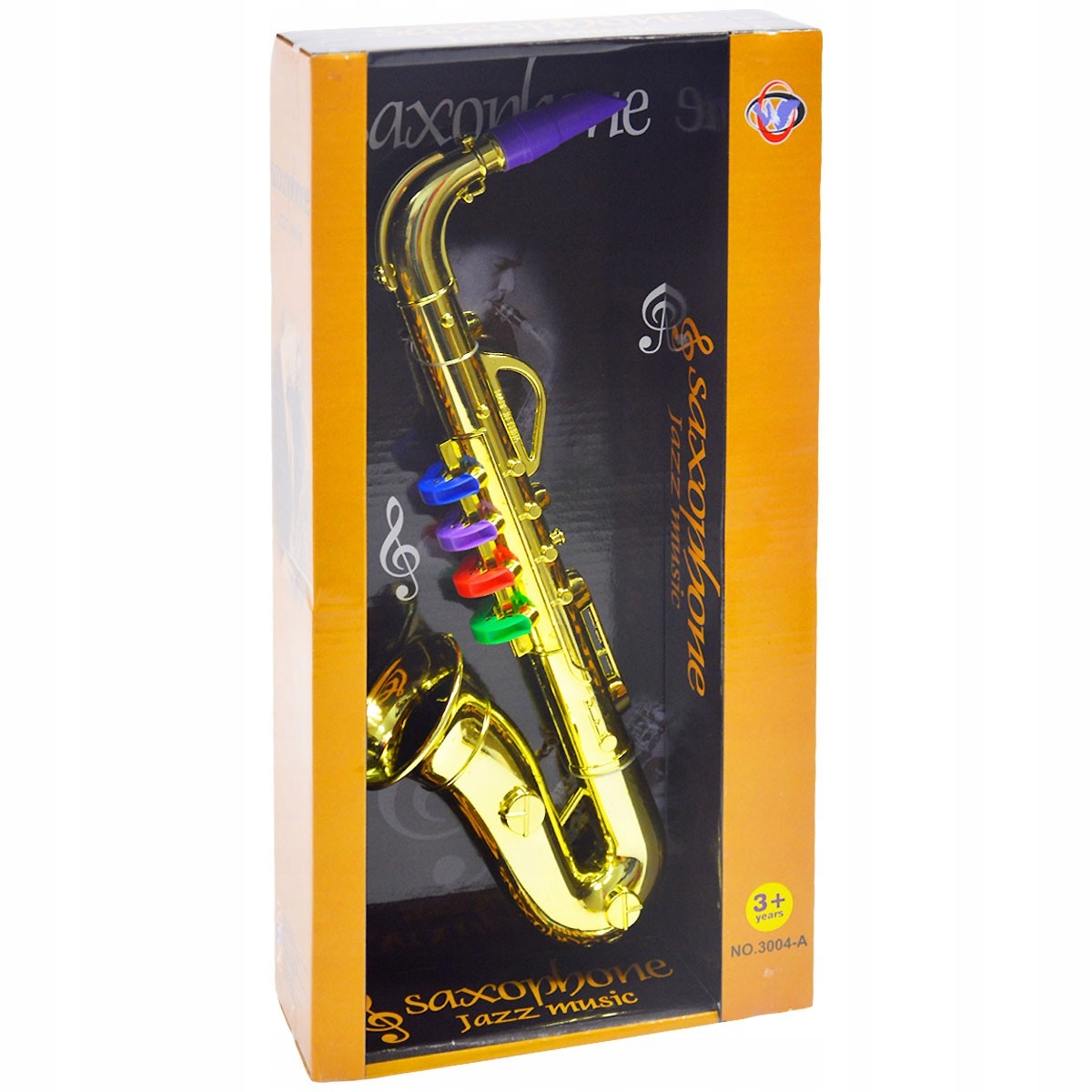 

960021 Instrument Muzyczny Saksofon Zabawka 2KOLOR