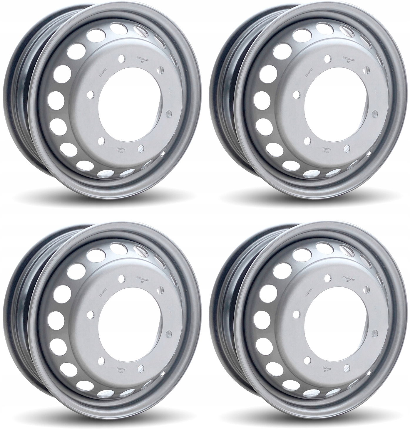 4 NOWE FELGI STALOWE MERCEDS SPRINTER III CRAFTER 50 6x205 5,5J ET117 16''