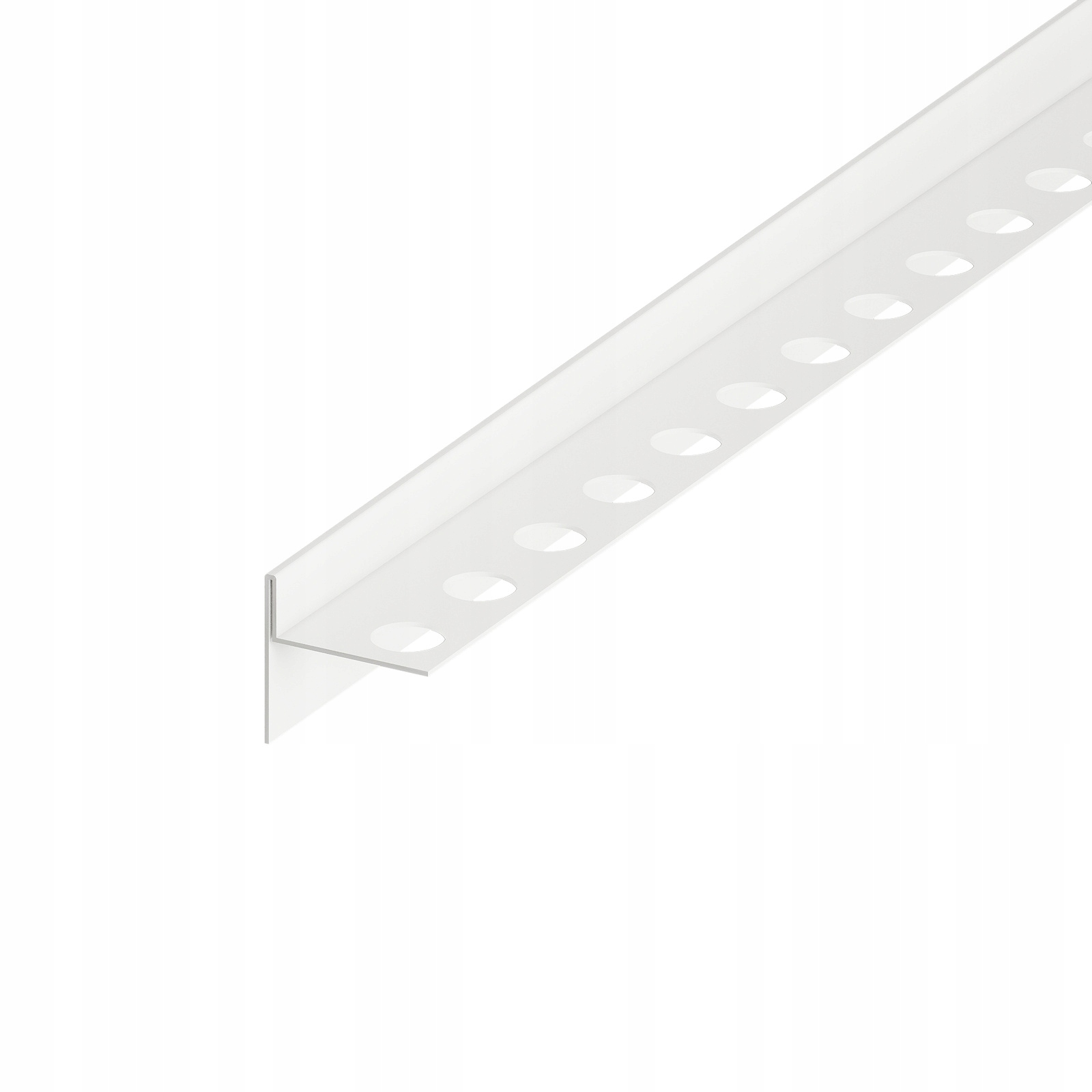 Spádová Lišta Pravá Bílá Mate 120 Profil Pro Odtok