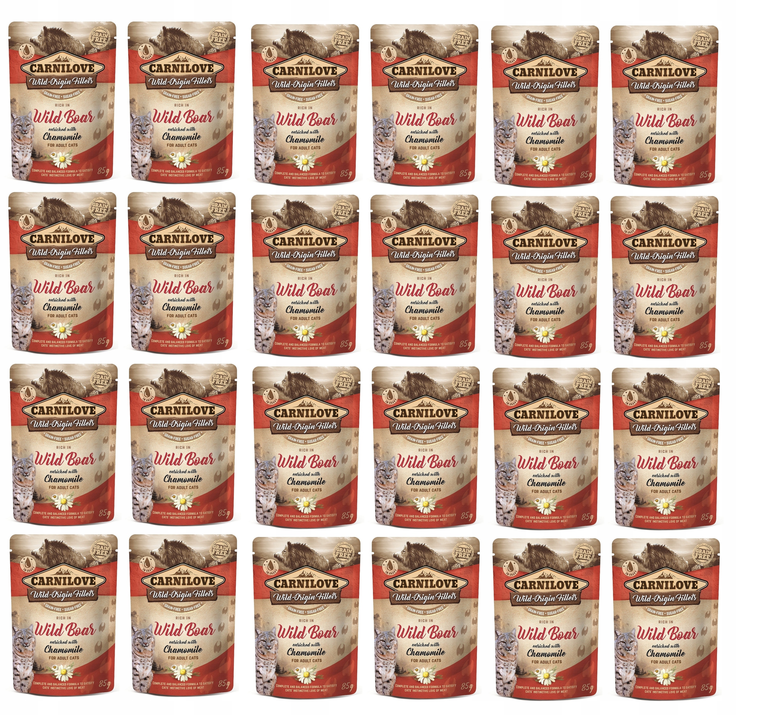 Levně Carnilove Sada sáčků Divoký heřmánek 24 x 85 g