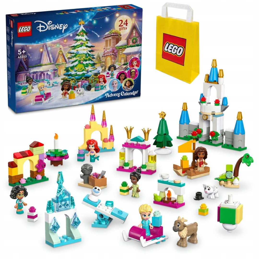 Lego Disney 43253 Adventní kalendář na rok 2024 Princezny
