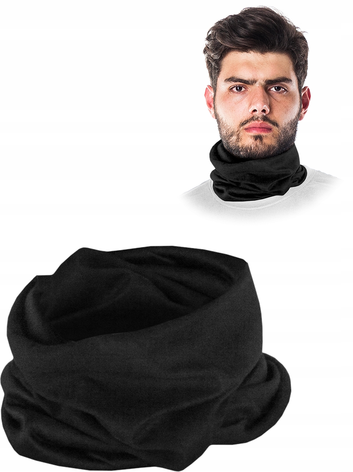 Komin opaska bandana unisex Band czarna