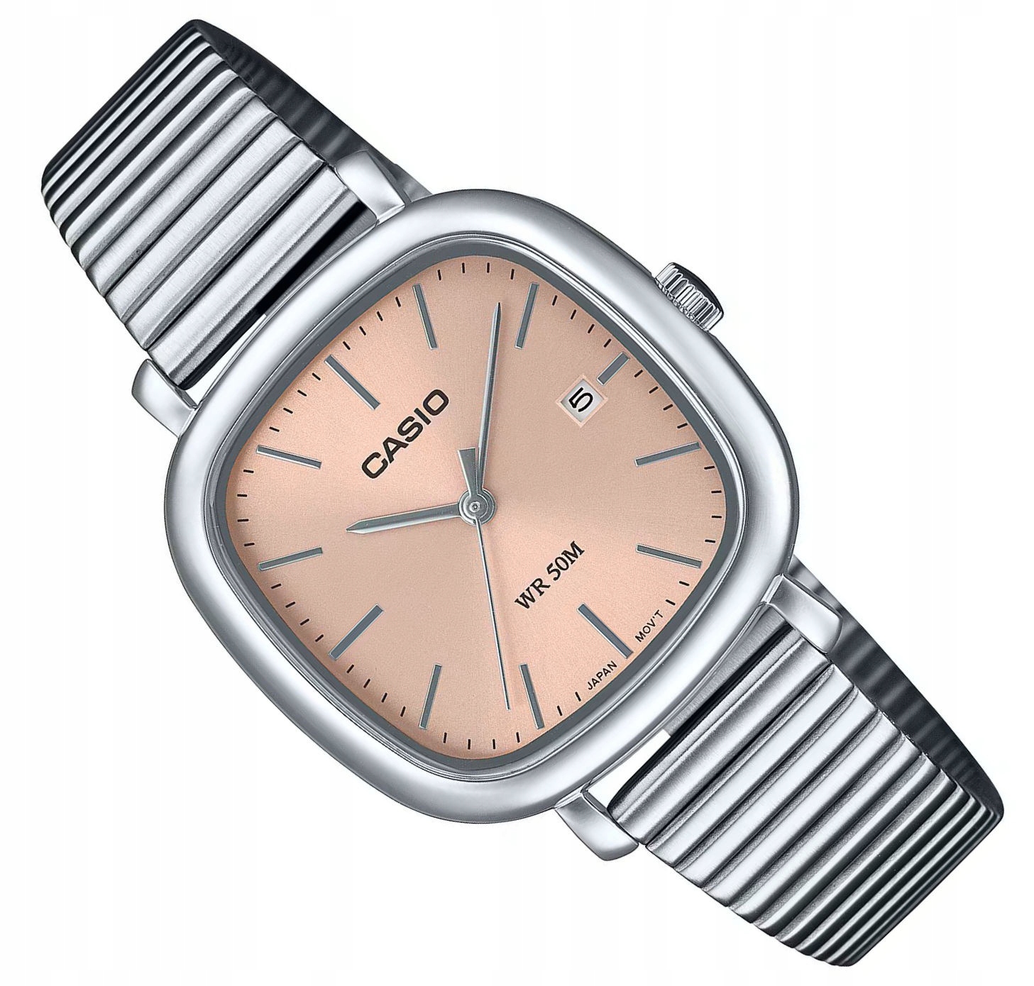 Dámské Klasické Bižuterní Růžové Hodinky Casio LTP-B166D -4AVEF