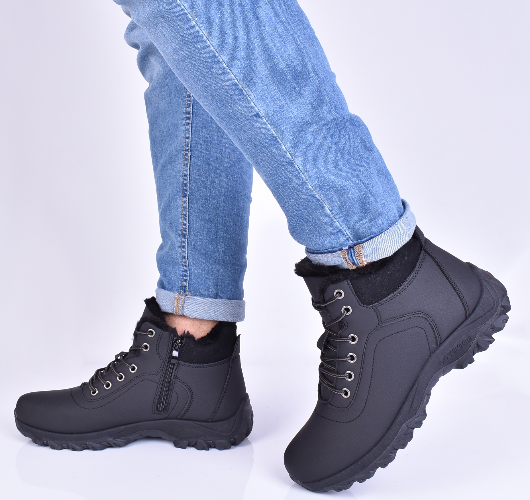 MĘSKIE BUTY SPORTOWE EKSTRA ŚNIEGOWCE Długość wkładki 29 cm