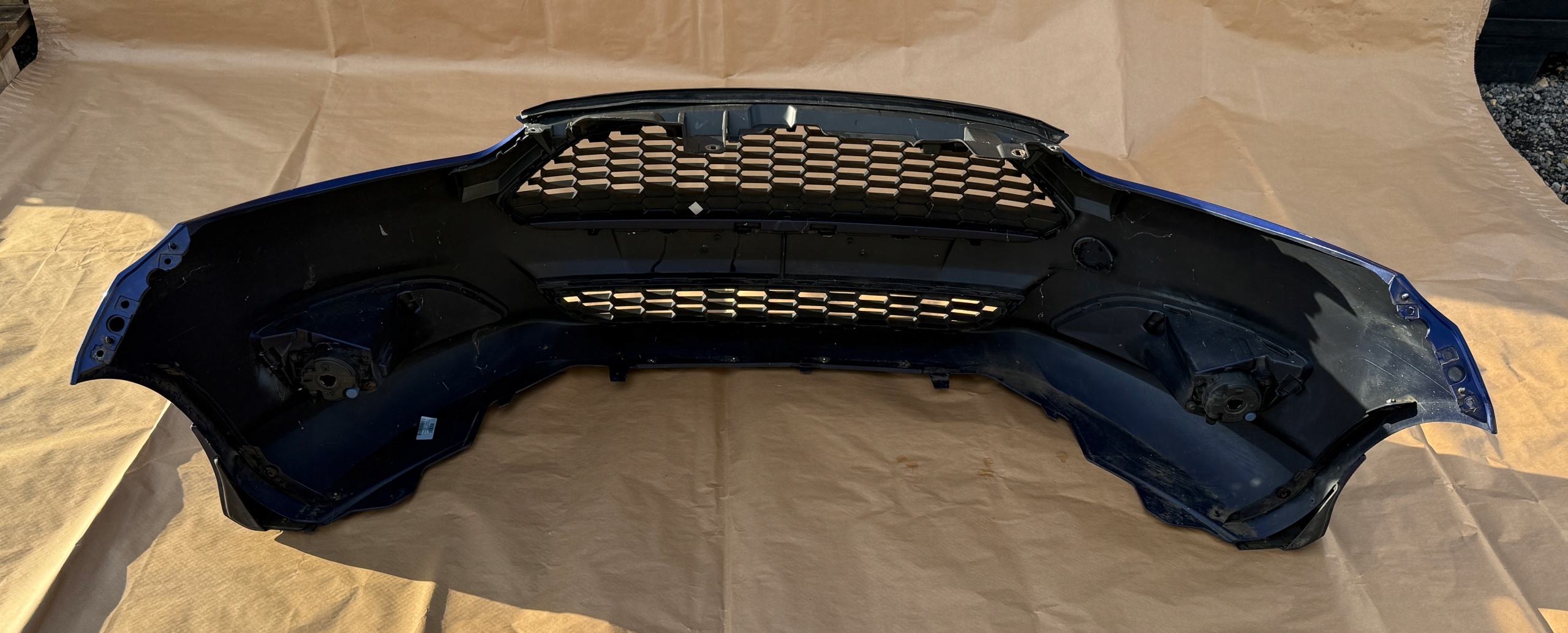 FORD FIESTA MK7 LIFT ST-LINE 2012-2017 bumper front DEEP IMPACT BLUE